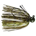 Picasso Pro Metal Little Spotty Jig 4/0 Green Pumpkin Chartreuse Tiger 3/8 oz - Picasso