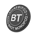 BT Industries Atlas Accu-Shot Logo PVC Morale Patch Gray - Bt Industries