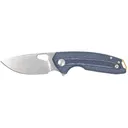 GiantMouse ACE Tribeca Pocket Knife 2.875" Drop Point CPM MagnaCut Stonewashed Blade Micarta Handle Denim - Giantmouse