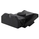 Kensight Adjustable 1911 Rear Sight Bo-Mar Cut Steel Black Beveled Blade Fully Serrated - Kensight