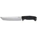 Cold Steel Warcraft Fixed Blade Knife 7.5" Tanto Point San-Mai III Satin Blade G-10 Handle Black - Cold Steel