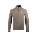 Kifaru Men's Roam Crosslayer Quarter Zip Hoodie Wallow Medium - Kifaru