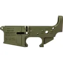 Griffin Armament MK1 AR-15 Mil-Spec Stripped Lower Receiver Warhawk Green - Griffin Armament