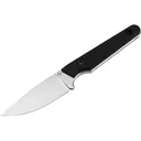 Boker Knives Sentinal Fixed Blade Knife 3" Drop Point Sandvik 14C28N Stonewashed Blade G-10 Handle Black - Boker Knives