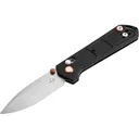 Boker Knives Kihon Mini Pocket Knife 2.76" Drop Point D2 Satin Blade Glass Filled Nylon Handle Black - Boker Knives