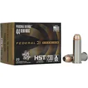 Federal Premium Personal Defense 44 Remington Magnum Ammo 230 Grain Federal HST Jacketed Hollow Point Box of 20 - Federal Premium
