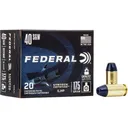 Federal Syntech Defense 40 S&W Ammo 175 Grain Federal Syntech Defense Jacketed Hollow Point Box of 20 - Federal Premium