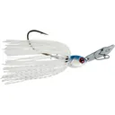 6th Sense Fixed Jigsaw Bladed Jig White Ice 1/2 oz - 6Th Sense