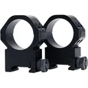 Weaver Precision Tactical Picatinny 34mm Scope Rings Matte Black Medium - Weaver Scope Mounts