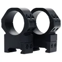 Weaver Precision Picatinny 1" Scope Rings Matte Black Extra Extra-High - Weaver Scope Mounts