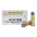 Magtech Cowboy Action 44-40 WCF Ammo 225 Grain Flat Nose Case of 1000 (20 Boxes of 50) - Magtech