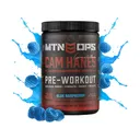 MTN OPS Cam Hanes Keep Hammering Pre Workout Blue Raspberry 20 Servings - Mtn Ops