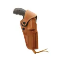 Galco Big Iron OWB Holster Right Hand Colt Python 5", S&W L Frame M686 Plus 5" Leather Tan - Galco