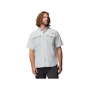 Columbia Men's Bahama II Short Sleeve Shirt Cool Gray XL - Columbia