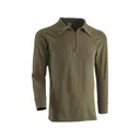 Military Surplus German Tricot Quarter Zip Shirt Grade 2 Olive Drab Medium - Military Surplus