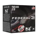 Federal Premium Master Class 20 Gauge Ammo 2-3/4" #8 Lead Shot 7/8 oz Box of 25 - Federal Ammo