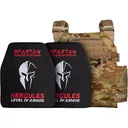 Spartan Armor Achilles Plate Carrier with Hercules Level IV Ceramic Ballistic Plates Multicam - Spartan Armor