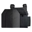 Spartan Armor Achilles Plate Carrier With Elaphros Gen 2 Lightweight Level III Composite Ballistic Plates Black - Spartan Armor