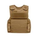 Spartan Armor Sentinel Legend Tactical Vest with Integrated Level IIIA Ballistic Plates 2XL Coyote Brown - Spartan Armor
