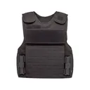 Spartan Armor Sentinel Legend Tactical Vest with Integrated Level IIIA Ballistic Plates Large Black - Spartan Armor