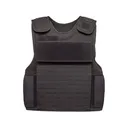 Spartan Armor Sentinel Tactical Vest with Integrated Level IIIA Ballistic Plates Medium Black - Spartan Armor