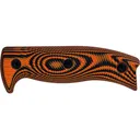ESEE Knives ESSE 6 Replacement Handle 3D G-10 Orange/Black - Esee Knives