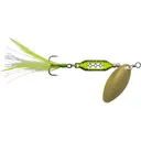 Berkley Dough Rider Inline Spinner 1/16oz Chartreuse/Black Gold - Berkley