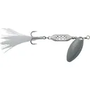Berkley Dough Rider Inline Spinner 1/16oz White/Silver Silver - Berkley