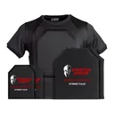 Spartan Armor Executive Flex Fused Core Protection Package Body Armor Level IIIA Medium Black - Spartan Armor