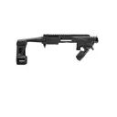 FAB Defense KPOS Scout Pistol Chassis with Brace for Glock 17, 19 Black - Fab Defense