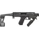 FAB Defense KPOS Scout Pistol Chassis with Brace for Glock 17, 19 Gray - Fab Defense