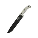ESEE Knives Junglas Fixed Blade Knife 10.38" Drop Point 1095 Powder Coat Blade Micarta Handle Gray - ESEE Knives
