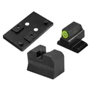 XS Sight Systems Minimalist Tritium Sight Set with Optic Plate for RMR HK VP9 - Xs Sight Systems