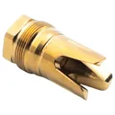Method Dynamics Plan B Flash Drive 3-Prong Flash Hider 1/2"-28 Heat Treated - Method Dynamics