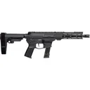CMMG Banshee Mk17 9mm Luger Pistol 8" Threaded Barrel 21+1 Round Armor Black Pistol Brace - CMMG