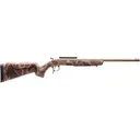 CVA Scout SS TD Single Shot Rifle 45-70 Government 22" Fluted Flat Dark Earth Threaded Barrel Flat Dark Earth Frame Duck Camo Field Stock - Connecticut Valley Arms / CVA