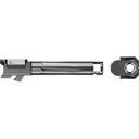 Radian Ramjet with Afterburner Compensator Barrel for Glock 19, 45 Gen 6 Black/Gray - Radian Weapons