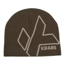 Kifaru Men's Alpine Logo Beanie Wallow One Size Fits Most - Kifaru