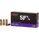 PMC SFX 9mm Luger Ammo 147 Grain Jacketed Hollow Point Box of 50 - Pmc