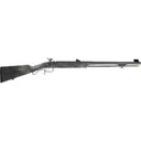 Traditions Shedhorn 50 Caliber Muzzleloading Rifle 26" Tungsten Cerakote Barrel Desert Web Stock Double Set Trigger with Peep Sight - Traditions Firearms