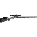 Traditions Pursuit XT Pro Series 50 Caliber Muzzleloading Rifle 26" Tungsten Cerakote Barrel Desert Web 3.5-10x44mm Scope - Traditions