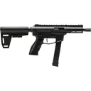 GForce Arms Jawbone 9mm Luger Pistol 5" Threaded Barrel 33+1 Round Black Pistol Brace Stock - GForce Arms