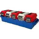 MTM America 250th 1776 Limited Edition 5 Can Ammo Crate Combo with Mini Cans Polymer Red White and Blue - MTM Case-gard