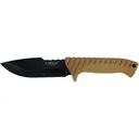 Camillus Outdoorsman Fixed Blade Knife 4.5" Drop Point 440 Black Blade Polypropylene Handle Flat Dark Earth - Camillus