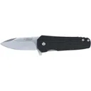 Camillus Wedge Pocket Knife 2.25" Drop Point 420 Satin Blade GFN Handle Black - Camillus