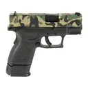 Springfield Armory XD 9mm Luger Pistol 3" Barrel 16+1 Round Woodland Camo Slide Black Grip Black Frame - Springfield Armory