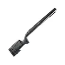 Christensen Arms BA Tactical Carbon Fiber Stock for Remington 700 Long Action Black with Gray Webbing - Christensen Arms