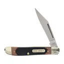Old Timer Pal Pocket Knife 2.2" Clip Point 7Cr17MoV Polished Blade Polymer Handle Brown - Old Timer