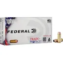 Federal Premium Train + Protect 10mm Auto Ammo 180 Grain Jacketed Hollow Point Case of 500 (10 Boxes of 50) - Federal Ammo