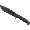 PUMA XP Shadowcat ZX Fixed Blade Knife 7" Recurve 440 Black Blade G-10 Handle Black - Puma
